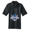 Heavyweight Cotton Pique Polo with Pocket Thumbnail