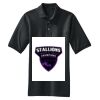 Heavyweight Cotton Pique Polo with Pocket Thumbnail